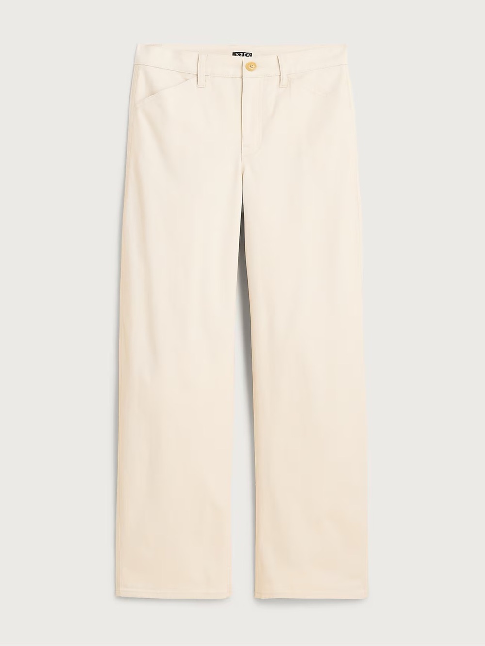 J. Crew Zoe Barrel Chino Pant Mid-Rise Natural Size 25P